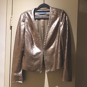 Gold paillettes jacket